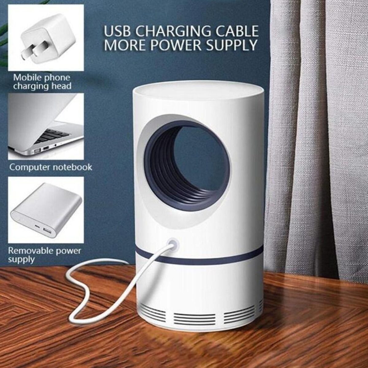 LED Electric Mosquito Killer Lamp for Home - Image 8