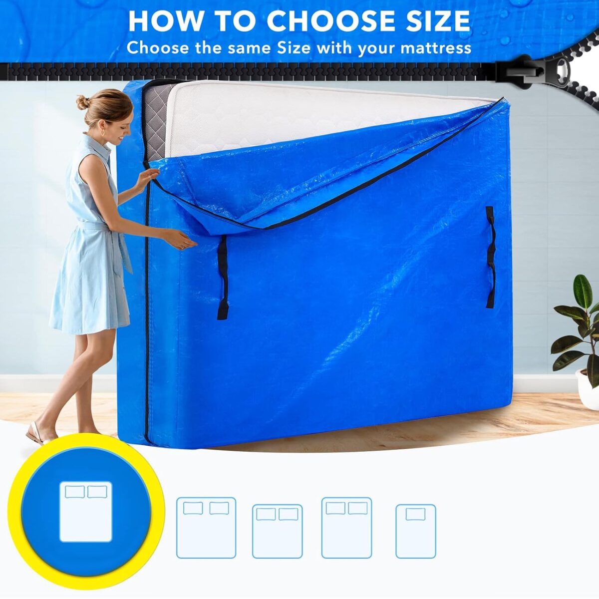 Mattress Bags / Cover (236Ãƒâ€”136 Cm / 1 Pc) - Image 6