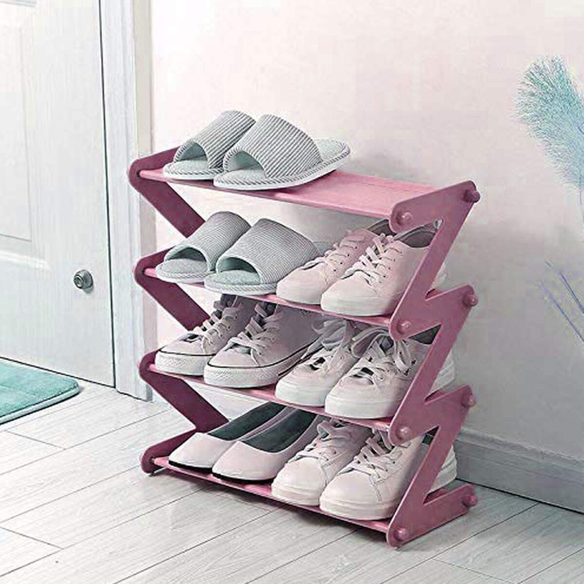 Shoe Rack Z-Shaped Four Layer (1 Pc / 4 Layer) - Image 10