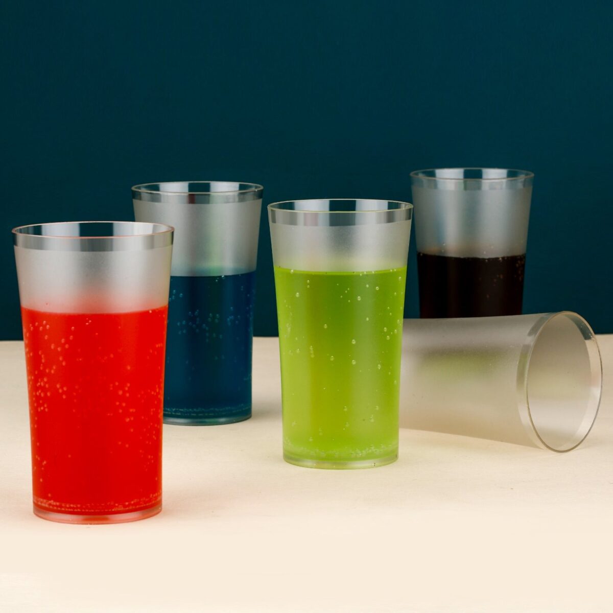 Matt Finish Glass Tumbler Set (approx 300ML & 6 Pc) - Image 6