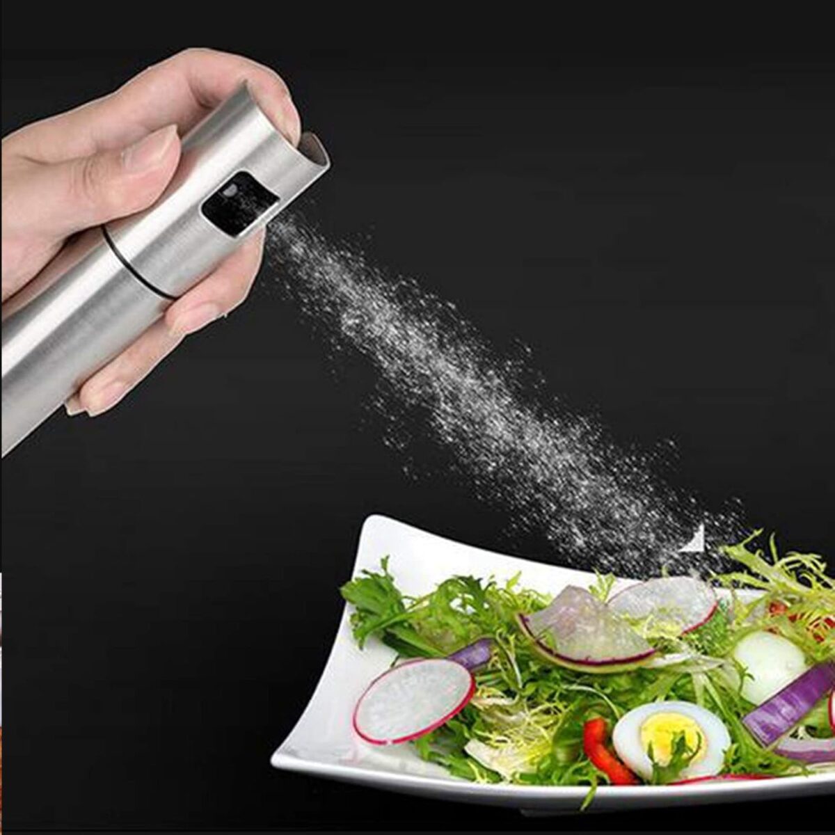 Oil Spray Bottle for Dosa | Food Grade Stainless Steel Glass Oil Spray Bottle (100 ML) - Image 3