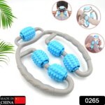 Muscle Massage Roller for Leg Soreness & Relaxation (5 Wheels, 1 Pc) - Image 2