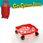 Square Plastic Gas Cylinder Trolley - Image 6