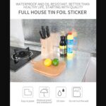 2 Meter Aluminium Foil Sticker used in all kitchen purposes to prevent oily and greasy stains of food while cooking. - Image 10