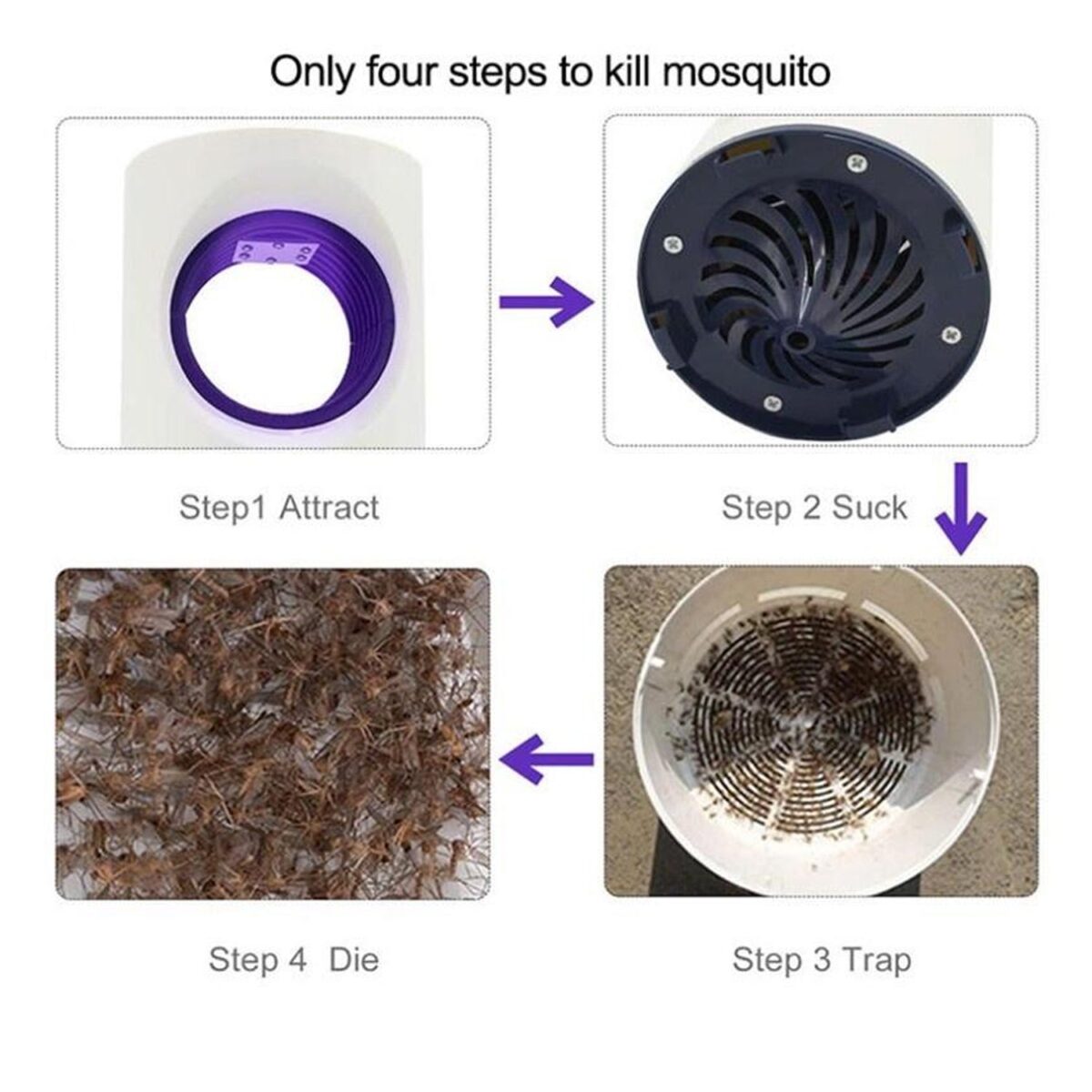 LED Electric Mosquito Killer Lamp for Home - Image 10