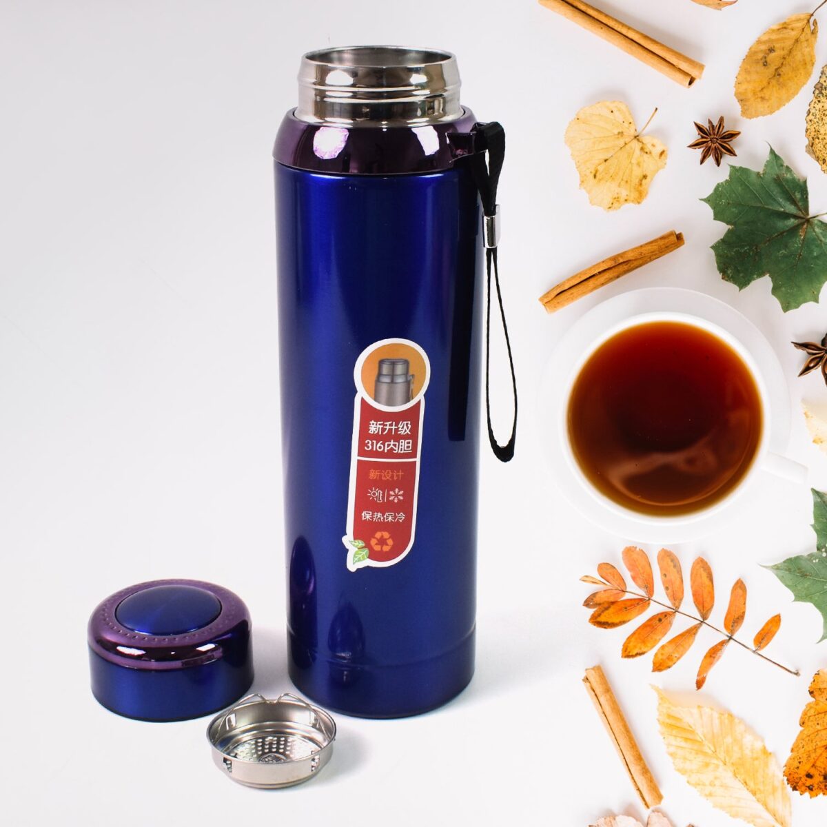 Vacuum Insulated Stainless Steel Bottle, Double walled (1000 ML) - Image 7