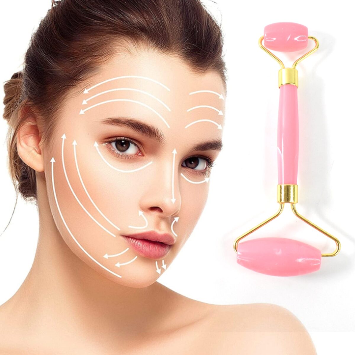 Double Ended Smooth Facial Massage Rollers (1 Pc / Mix Color) - Image 6