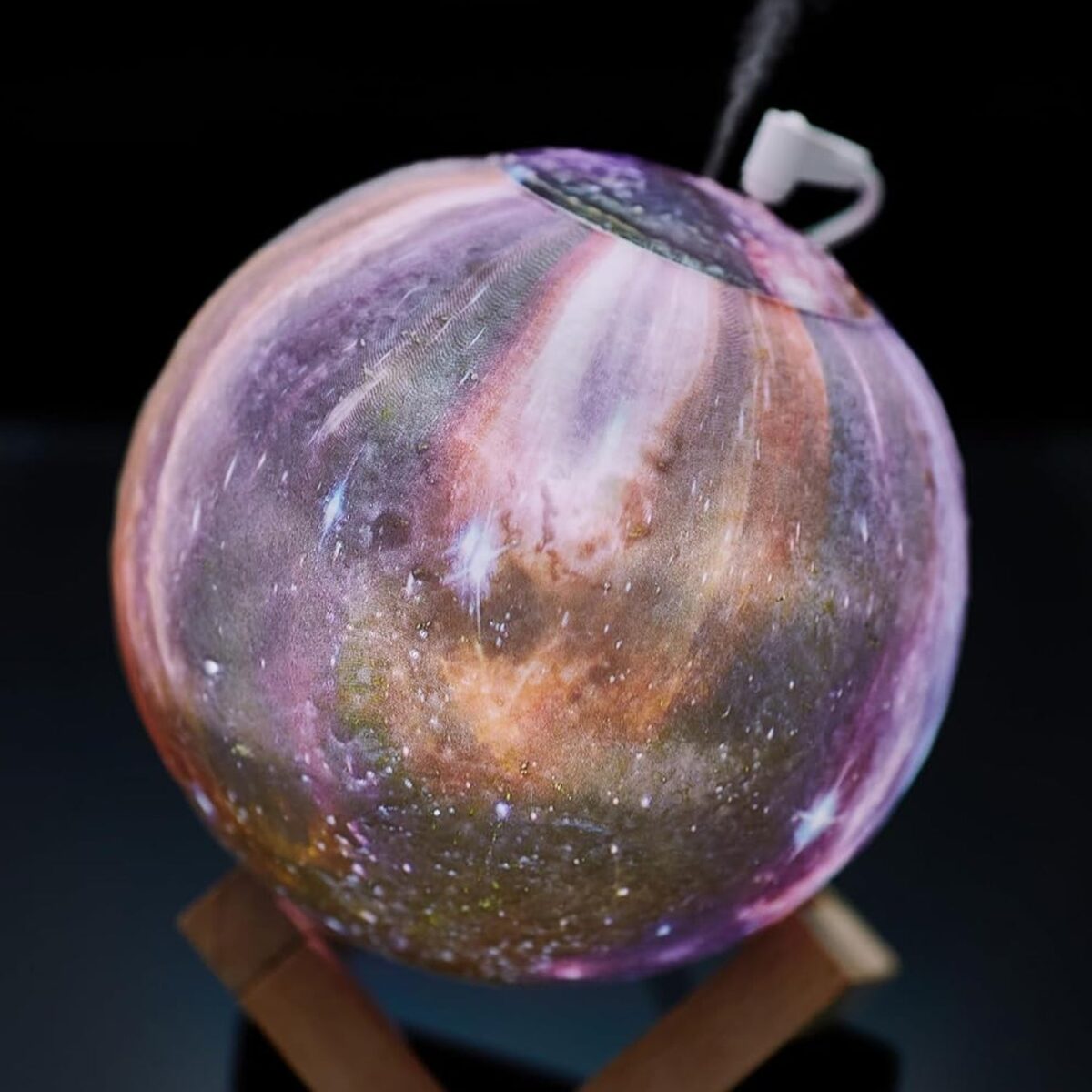 3D 2 in 1 LED Printed Moon Lamp & Aroma Diffuser (1 Pc) - Image 9