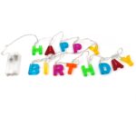 Decoratives Plastic Happy Birthday 13 LED Letter Battery Operated String Lights, Outdoor String Lights (Multicolour) - Image 10