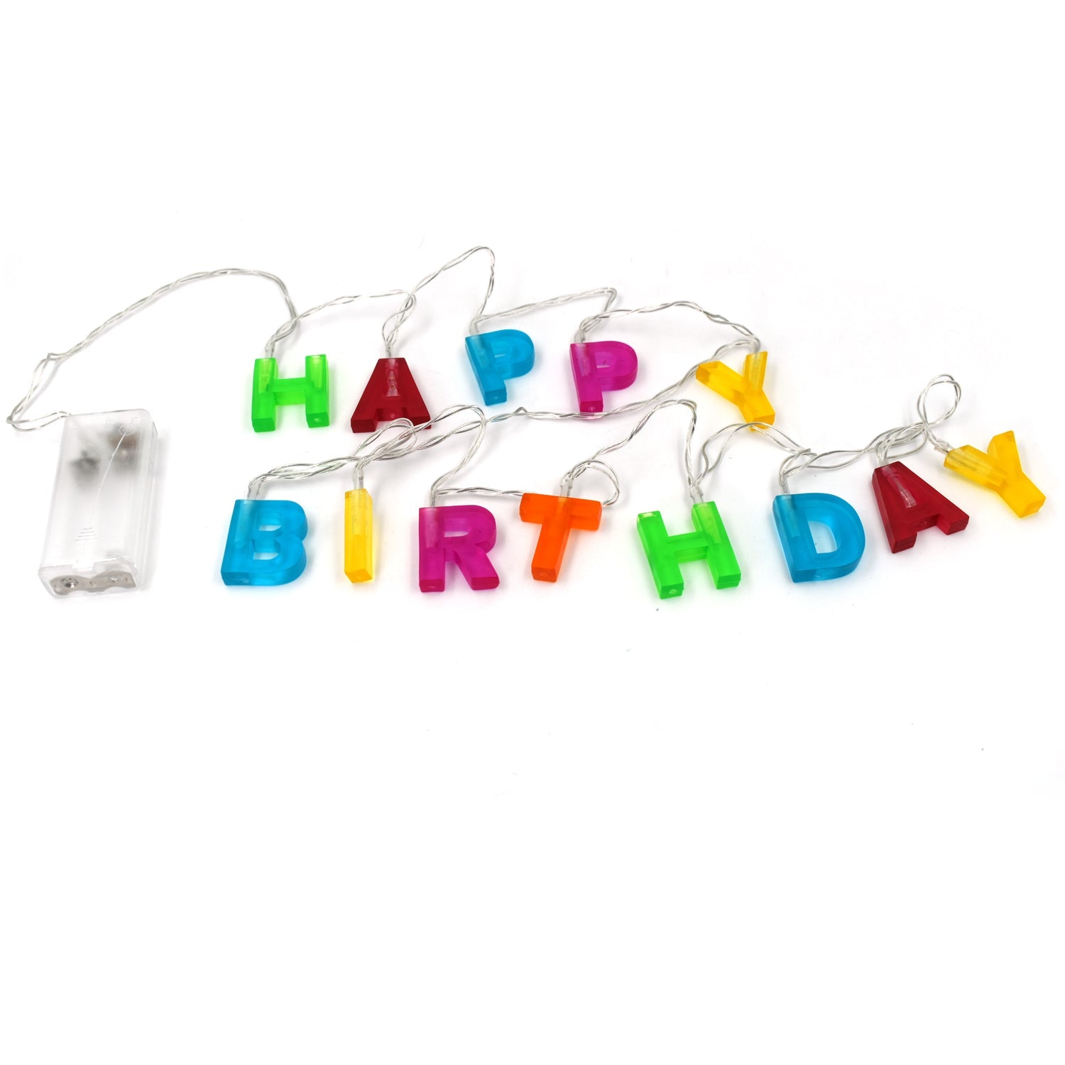 10_b953c63b-fd86-4d73-863a-591d59728a12.jpg Decoratives Plastic Happy Birthday 13 LED Letter Battery Operated String Lights, Outdoor String Lights (Multicolour) - Image 10