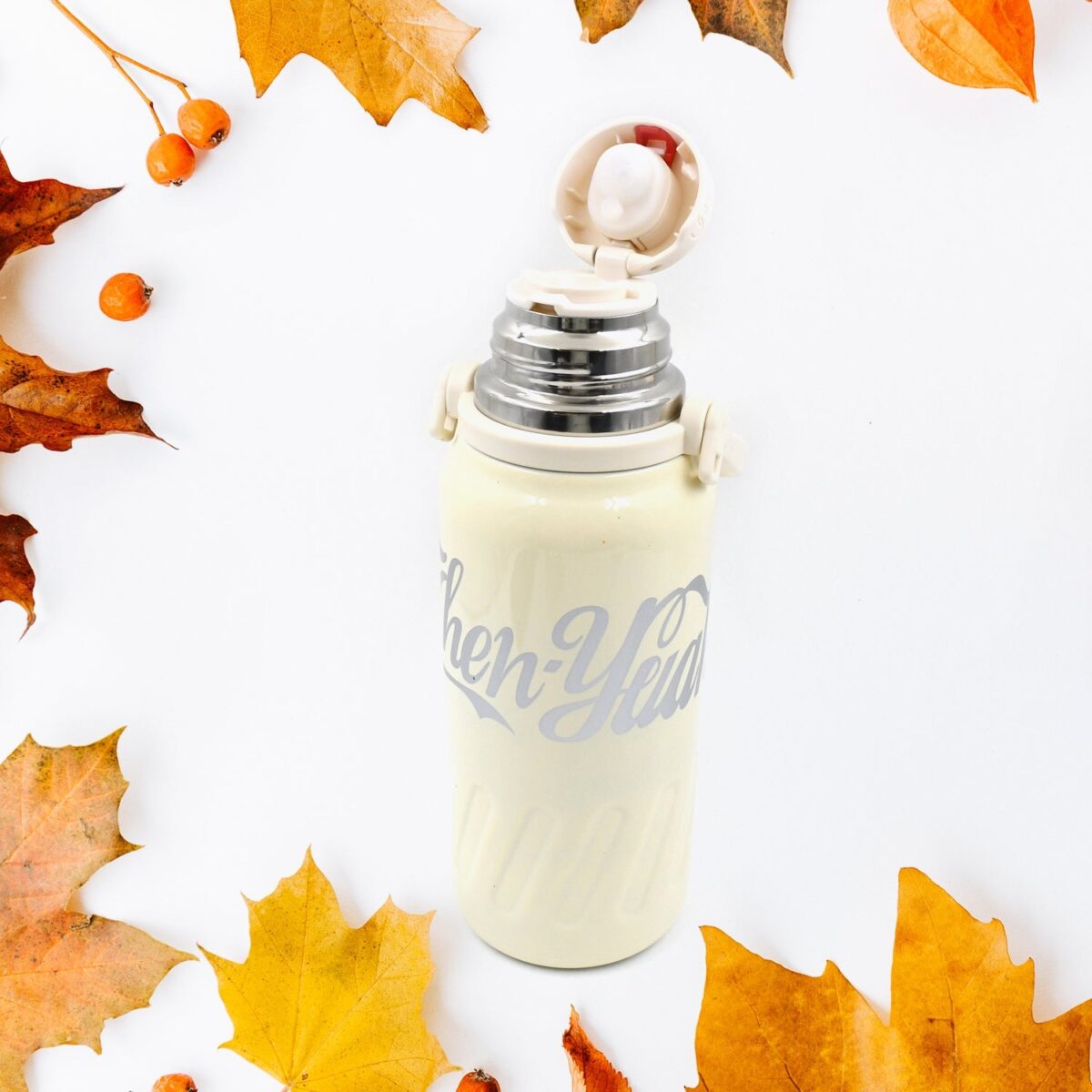 Stainless Steel Vacuum Insulated Water Bottle | Leak Proof Flask for Tea Coffee | Reusable Water Bottle with Hanging Strap | Bottle for Hot & Cold Drinks Wide Mouth Water Flask 1200 ML - Image 8