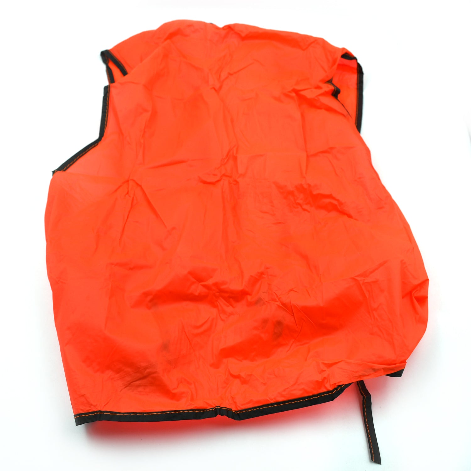 10_f233bccf-71c7-4d4c-b9df-f491d0dc7299.jpg Economy PVC Safety Vest ââ¬â Soft Vinyl, Tie Closure, High Visibility - Image 7
