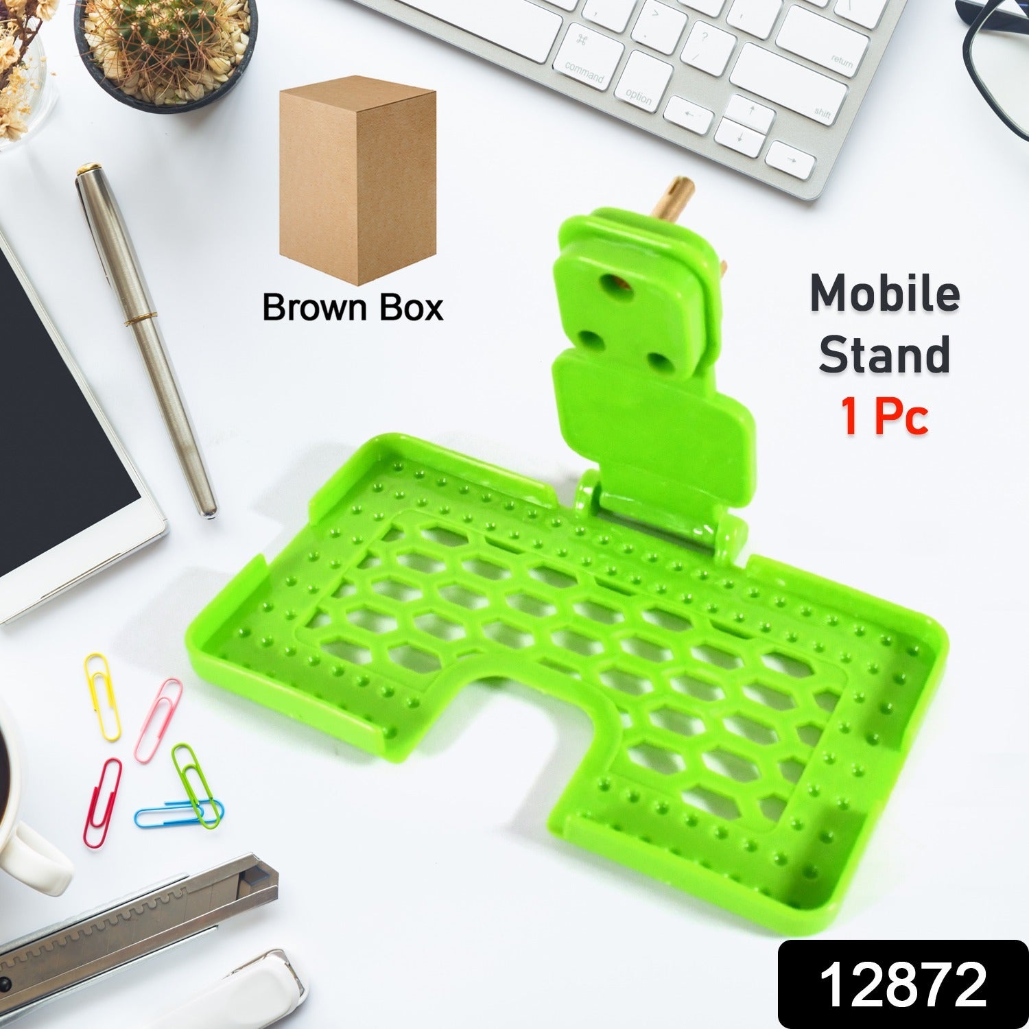 10b6182c-9bc0-43ca-93b5-f0a67c67598d.jpg Multi-Purpose Wall Holder Stand for Charging Mobile, Just Fit in Socket and Hang (Mix Color / 1 pc) - Image 2