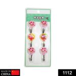 Multipurpose Self Adhesive Plastic Wall Hooks - 6 pcs - Image 2