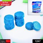 Blue Bubble Toilet Bowl Cleaner â€“ Powerful Decontamination for a Fresh & Durable Bathroom (10pc) - Image 2