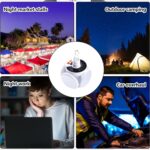 Solar Multi-Functional Emergency LED Light – USB Rechargeable, 5 Modes, Foldable, SOS & IP65 Waterproof - Image 8