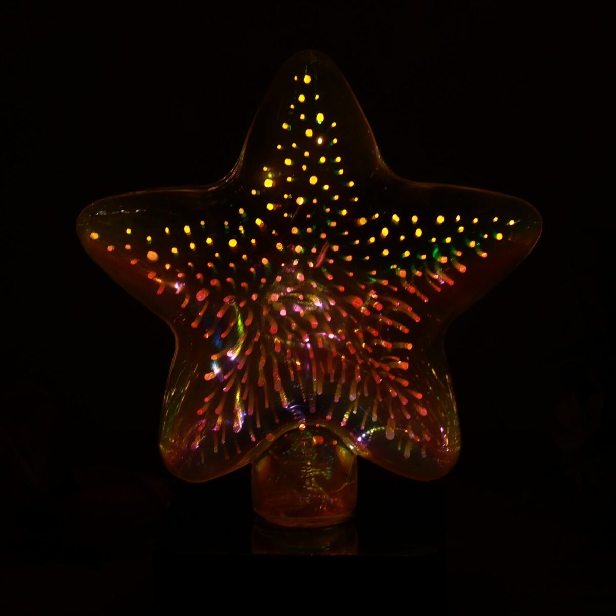 Star-Shaped 3D Illusion Decorative LED Night Lamp (1 Pc) - Image 3