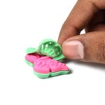 Butterfly Shape Eraser Rubber (1 Pc / Mix Colour & Design) - Image 4