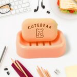 Cute Soap Shaped Erasers With Plastic Case (1 Pc / With Case) - Image 6