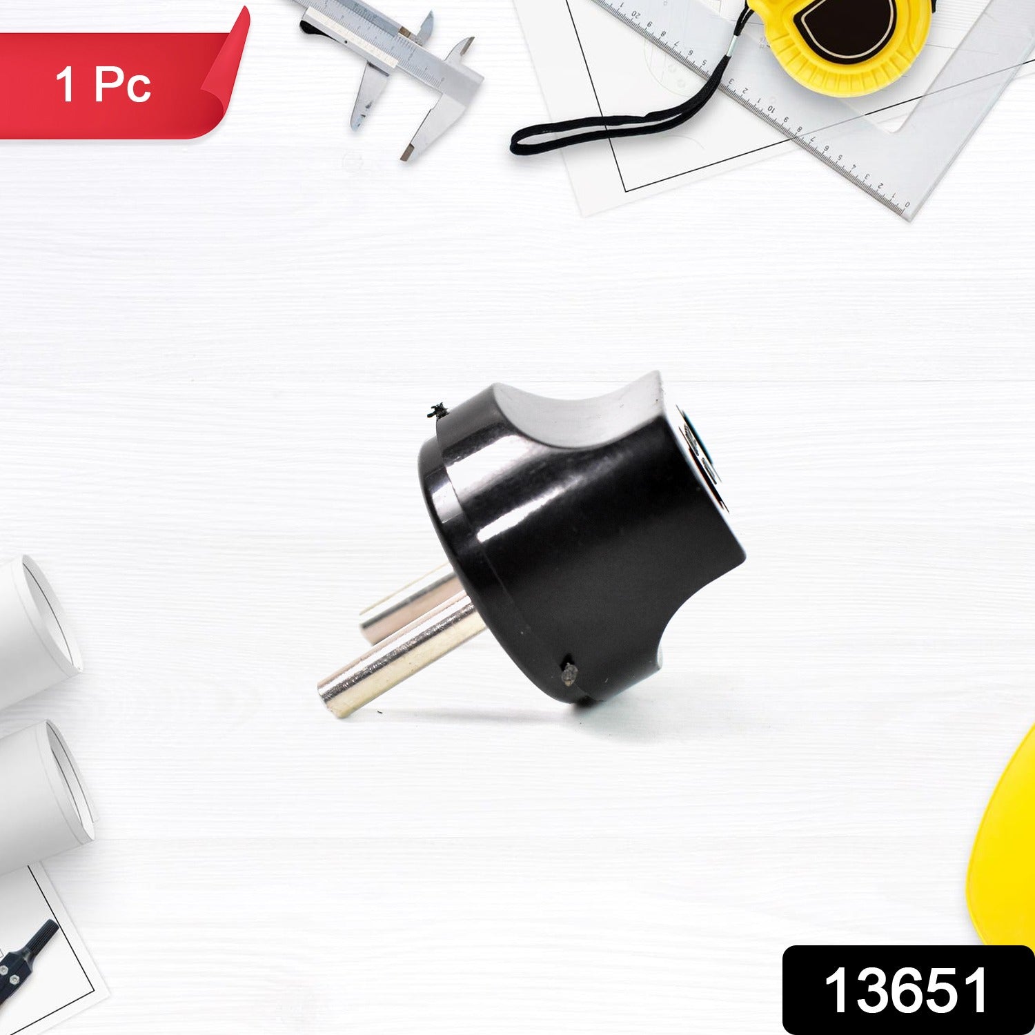 121_dad1c683-5c64-48ed-bc4b-ad38460098a6.jpg 2 PIN Plug Converter, Plug Adapter (1 Pc ) - Image 2