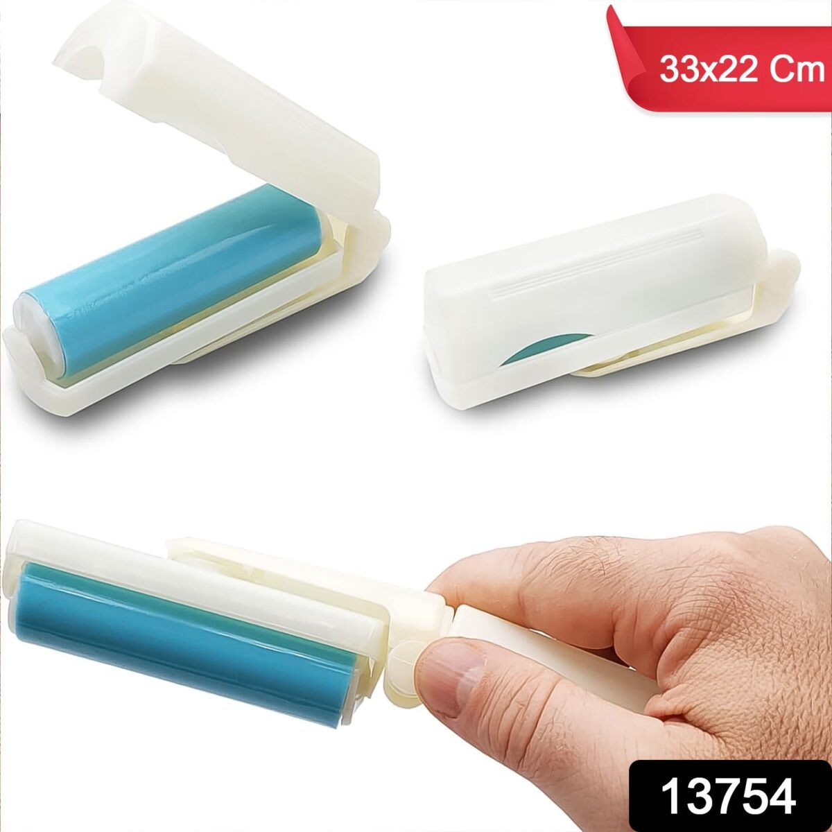 Reusable Lint Roller - Animal Hair Remover (1 Pc / Mix Color) - Image 1