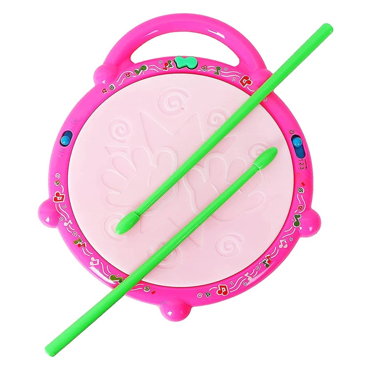 Flash Drum Toy Ã¢â‚¬â€œ Colorful Musical Drum with Light Effects, Best Gift for Kids - Image 12