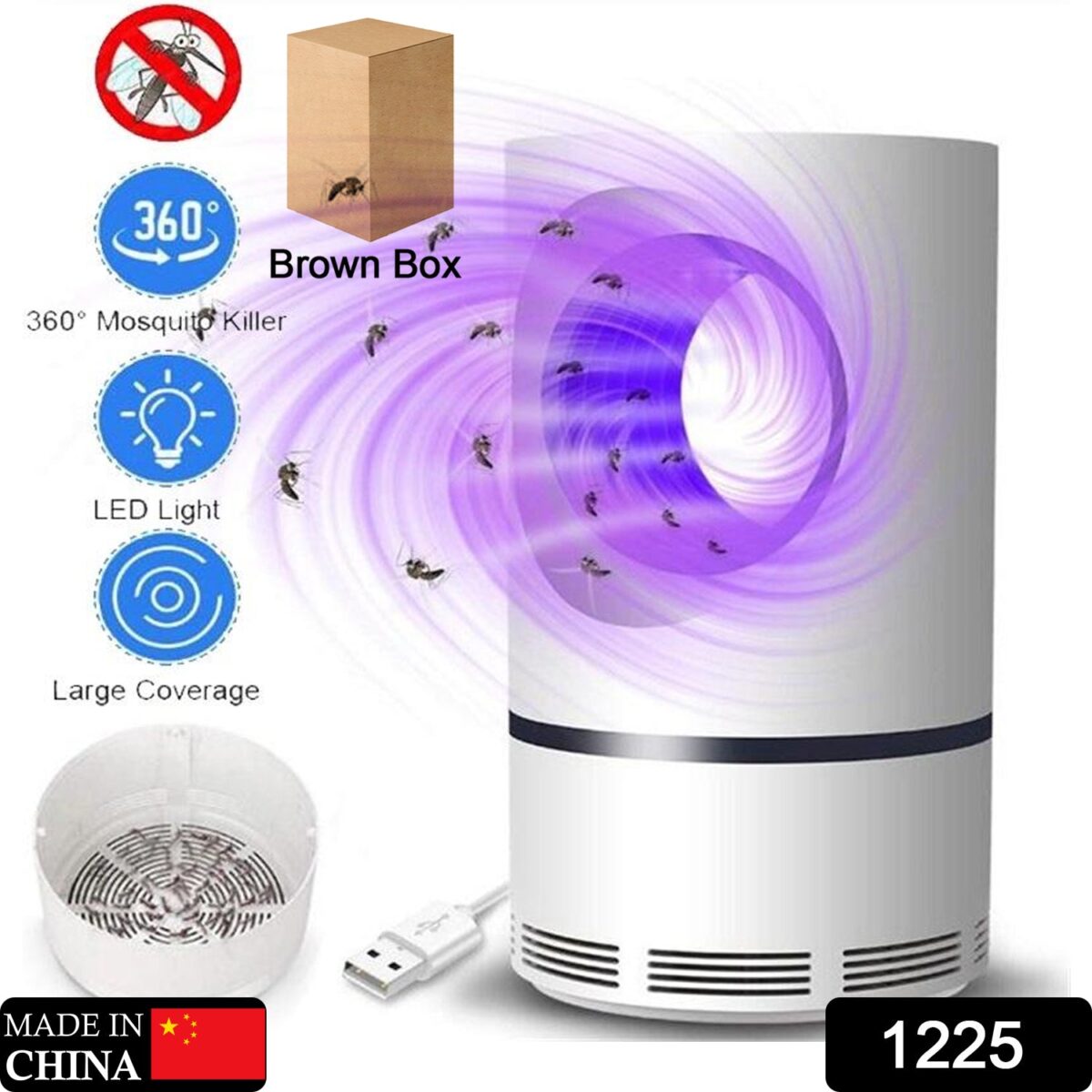 LED Electric Mosquito Killer Lamp for Home - Image 2
