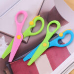 Kids Handmade Plastic Safety Scissors Safety Scissors - Image 6