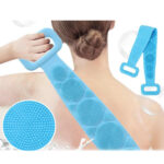 Silicone Body Back Scrubber Double Side Bathing Brush for Skin Deep Cleaning - Image 6