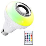 Wireless Bluetooth Sensor 12W Music Multicolor LED Bulb with Remote Controller - Image 4