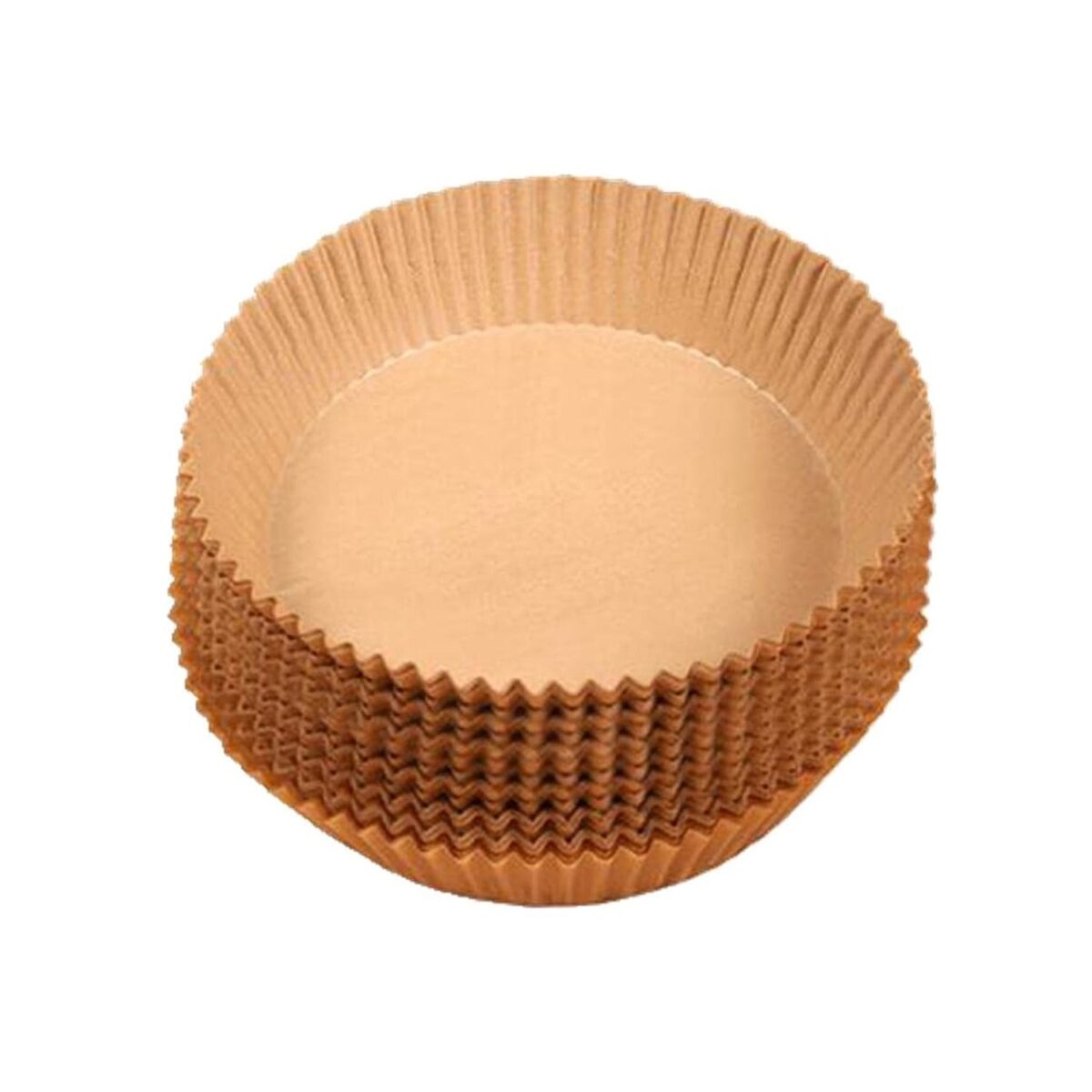 Round Air Fryer Disposable Paper Liner  (50 Pcs Set / 160mmx45mm) - Image 5