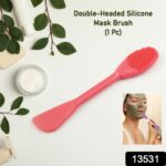 2-in-1 Silicone Mask Brush for Cleansing & Mud Mask Application - Image 2