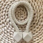 Home Magnetic Curtain Tiebacks, Straps, Buckle, Clips Rope Straps Window Curtain Bracket Decoration (2 Pc) - Image 6