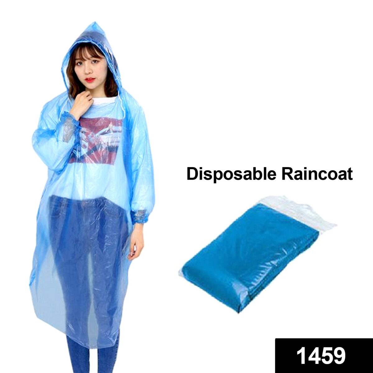Long Full Length Raincoats for Men / Women / Unisex Raincoat - Image 3