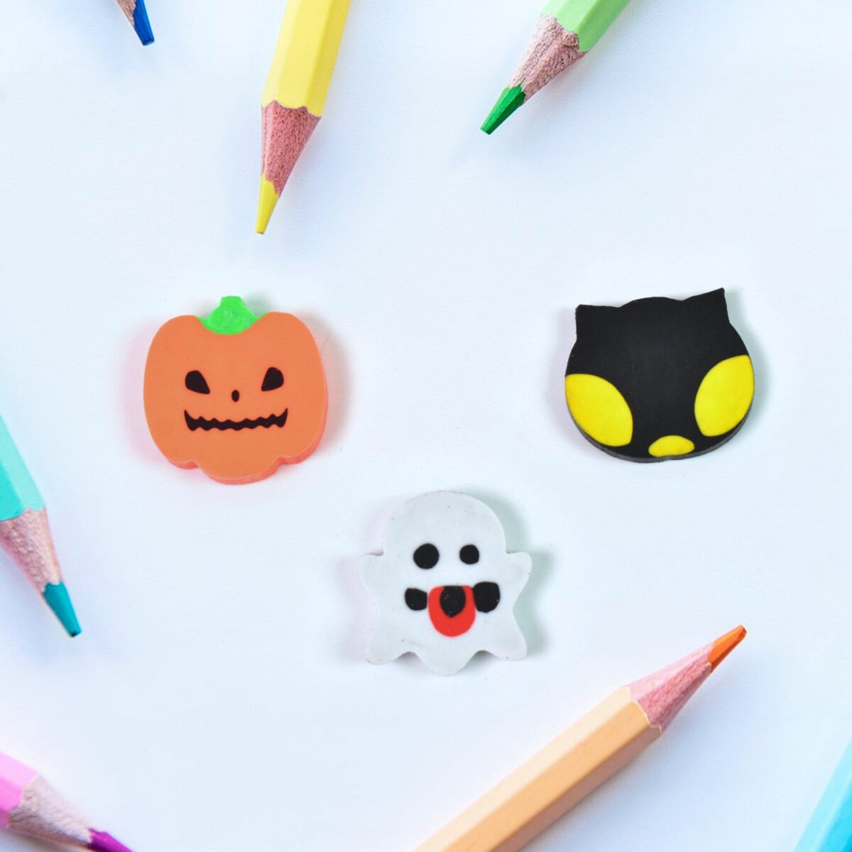 Cartoon Shape Eraser& Rubber (1 Pc / Mix Colour & Design) - Image 4