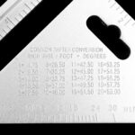 Light Weight Double Side Scale Triangle Measurement Hand Tool - Image 7