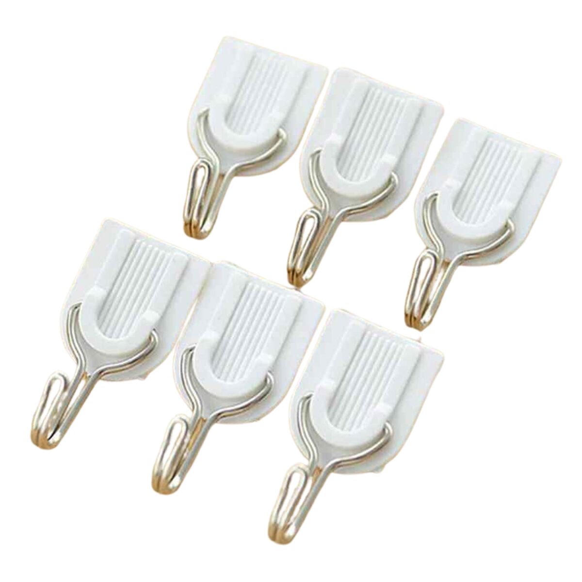 Adhesive Sticker ABS Plastic Hook Towel Hanger for Kitchen / Bathroom - Image 1