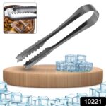 Stainless Steel Tong for Lifting Ice Cubes, Sugar Cubes | Serving Tongs (13 Cm / 1 Pc) - Image 2