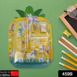 Stationery Set for School & Office with Pencil & Ruler (Gift, 6 Pc) - Image 2