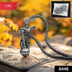 Hanuman Ji Pendant with Gada Religious Jewellery for Men and Women (1 Pc) - Image 2