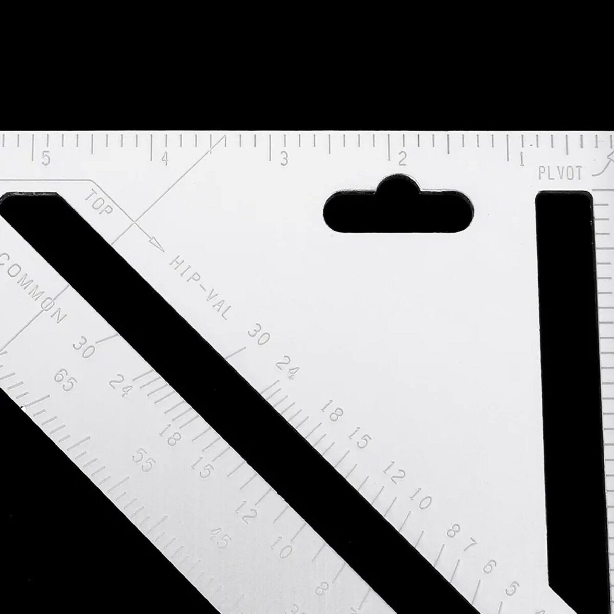 Light Weight Double Side Scale Triangle Measurement Hand Tool - Image 5