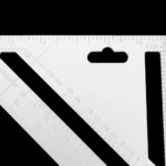 Light Weight Double Side Scale Triangle Measurement Hand Tool - Image 5