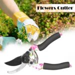 Garden Sharp Cutter Pruners Scissor with grip-handle - Image 3
