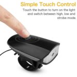 Bicycle Horn with LED Light Work On Battery - Image 3