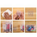 Magic Adhesive Plastic Wall Hooks Heavy Duty Hooks (Pack of 20) - 10 pair - Image 8