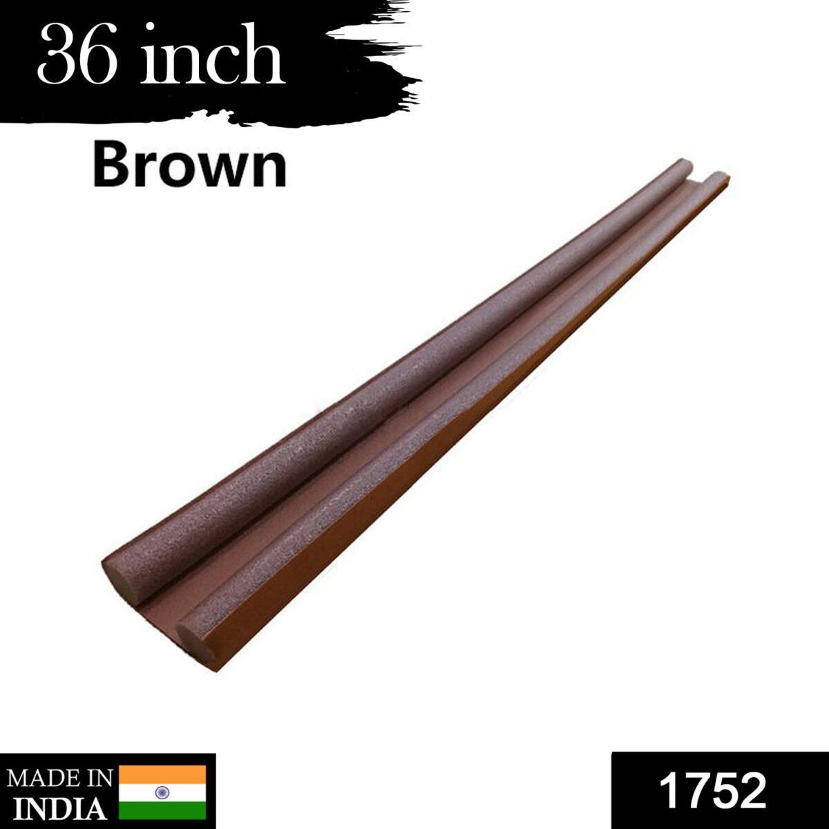 Twin Door Draft Stopper / Guard Protector for Doors and Windows - Image 2