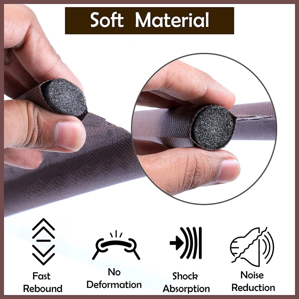 Twin Door Draft Stopper / Guard Protector for Doors and Windows - Image 8