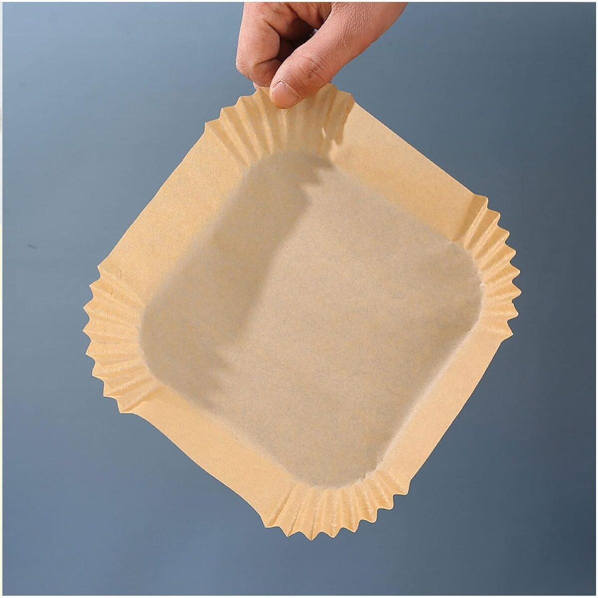 Square Air Fryer Disposable Paper Liner  (50 Pcs Set / 160mmx45mm) - Image 4