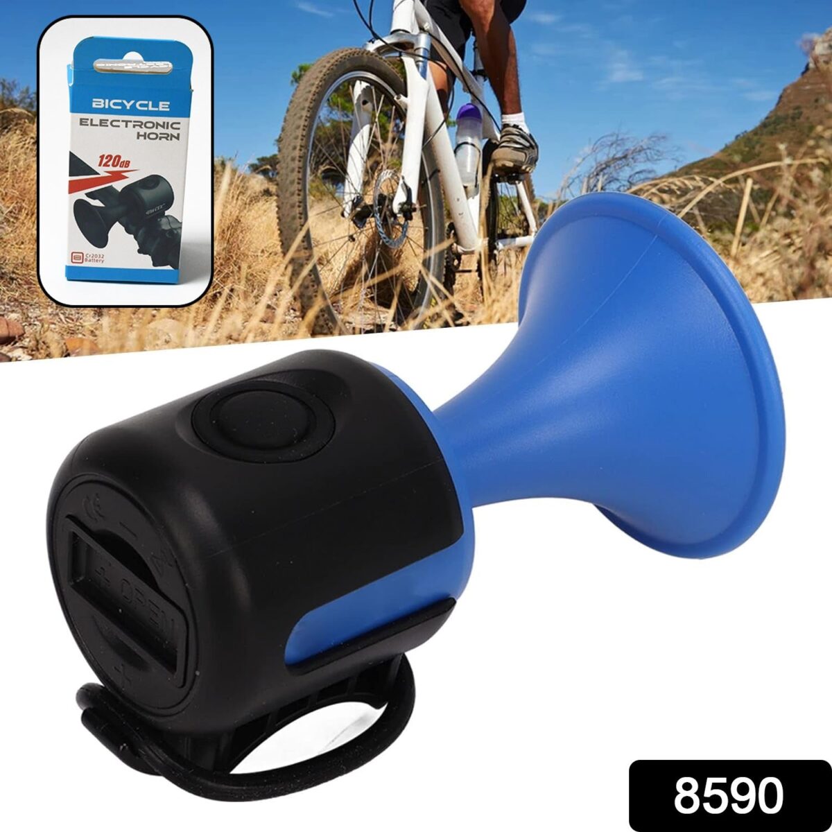 Loud 120dB Bicycle Air Horn Ã¢â‚¬â€œ Waterproof Electric Bell with Long Battery Life - Image 2