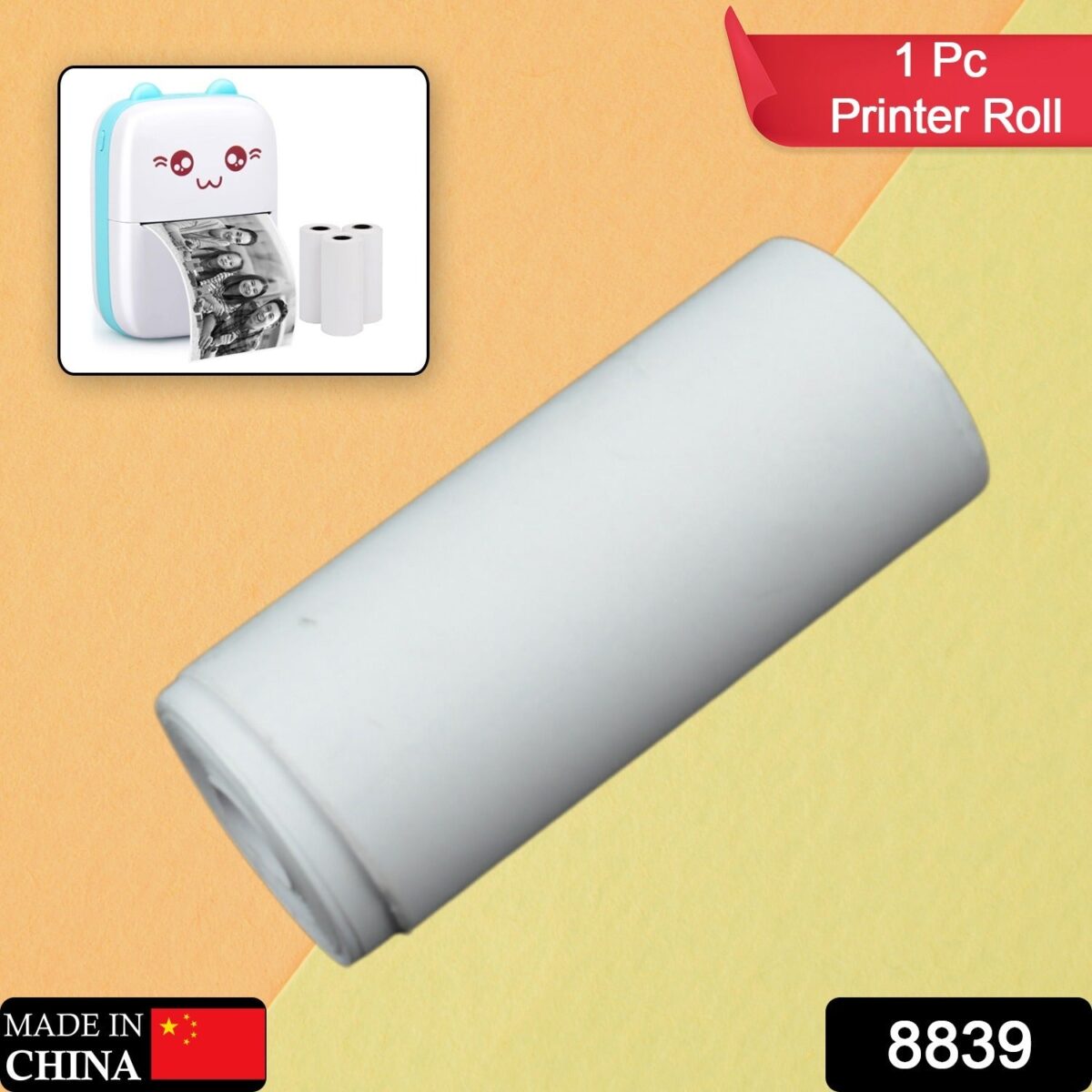 Thermal Printer Paper Roll Ã¢â‚¬â€œ Aging Resistant, Fast Color, Portable (1 Pc / Printing Paper Roll) - Image 2